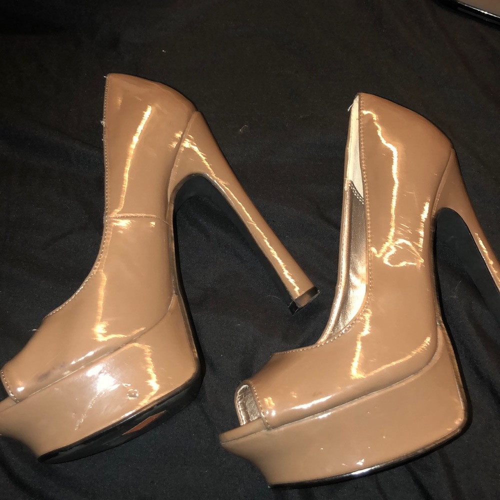 Tannish Brown High Heels